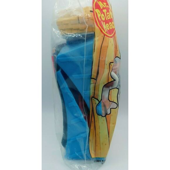 Burger King 1999 Mr. Potato Head Fry Jumper Kids Meal Toy Sealed Vintage NIP - Picture 7 of 12